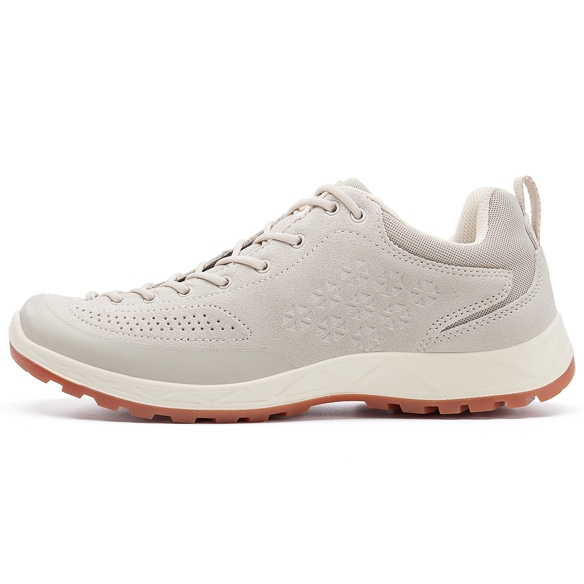SLEADER Wandering Collection Cow Leather, Textile Cushioning Slip Resistant Abrasion Resistant Low top Outdoor Shoes