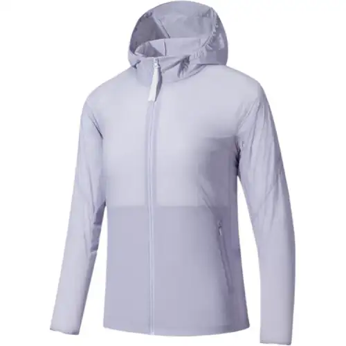 Anta Jackets & Coats Women's Gray Dusty Purple