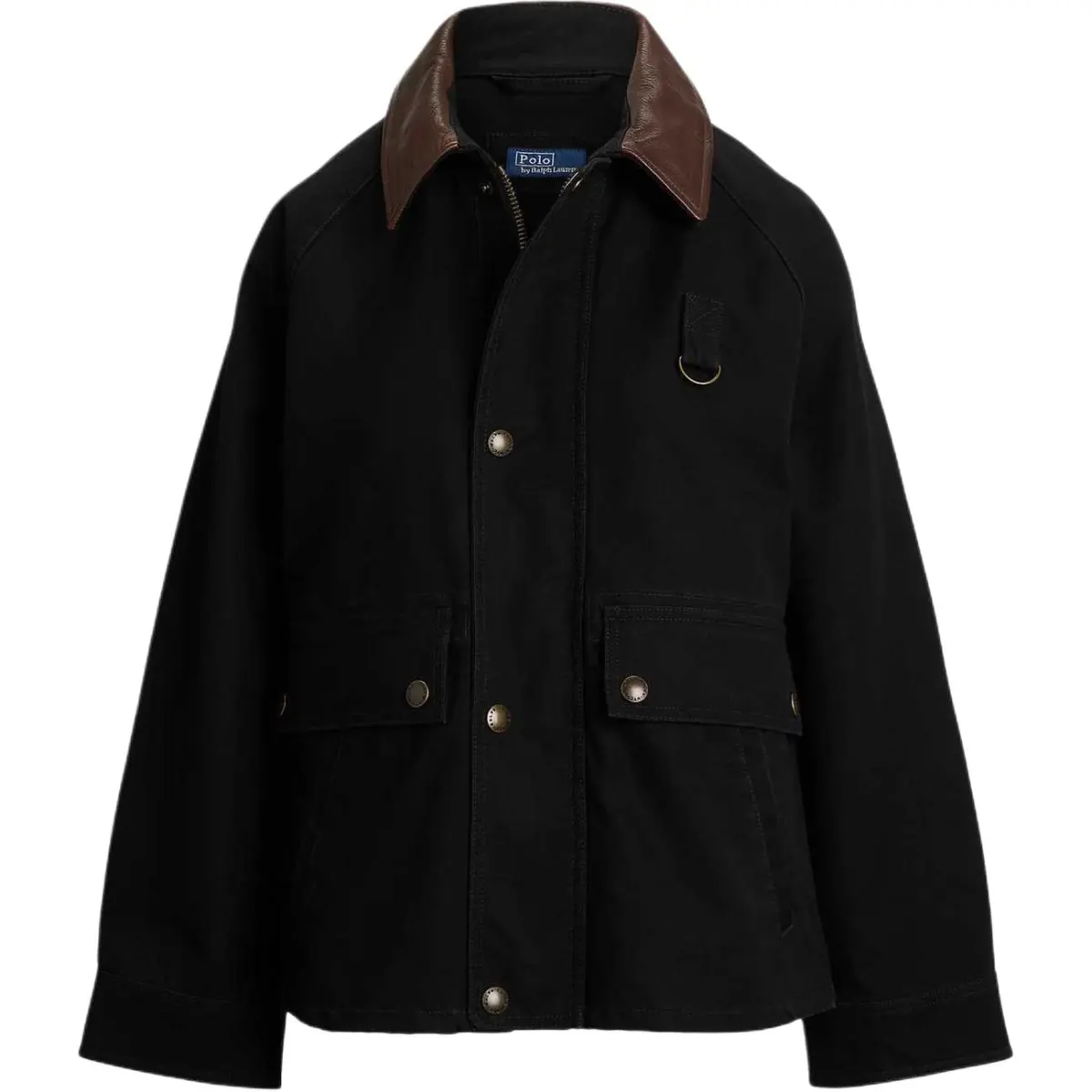 Polo Ralph Lauren FW25 Jackets & Coats Short Loose Fit Women's Black
