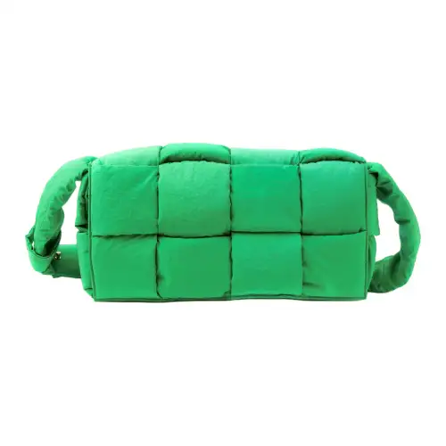 Bottega Veneta Padded Tech Cassette Parakeet