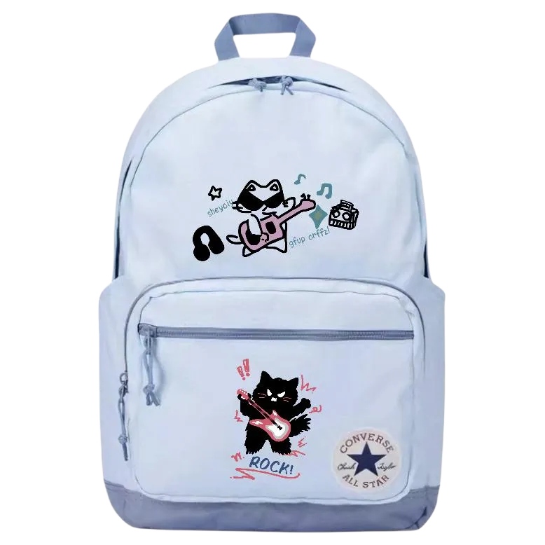 Converse Polyester Backpack Regular Unisex Light Haze Gray
