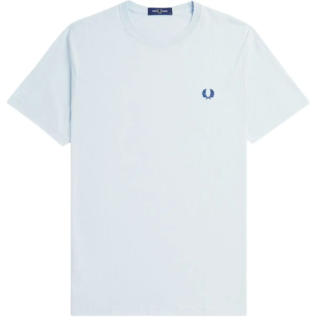 Fred Perry logo-embroidered T-shirt