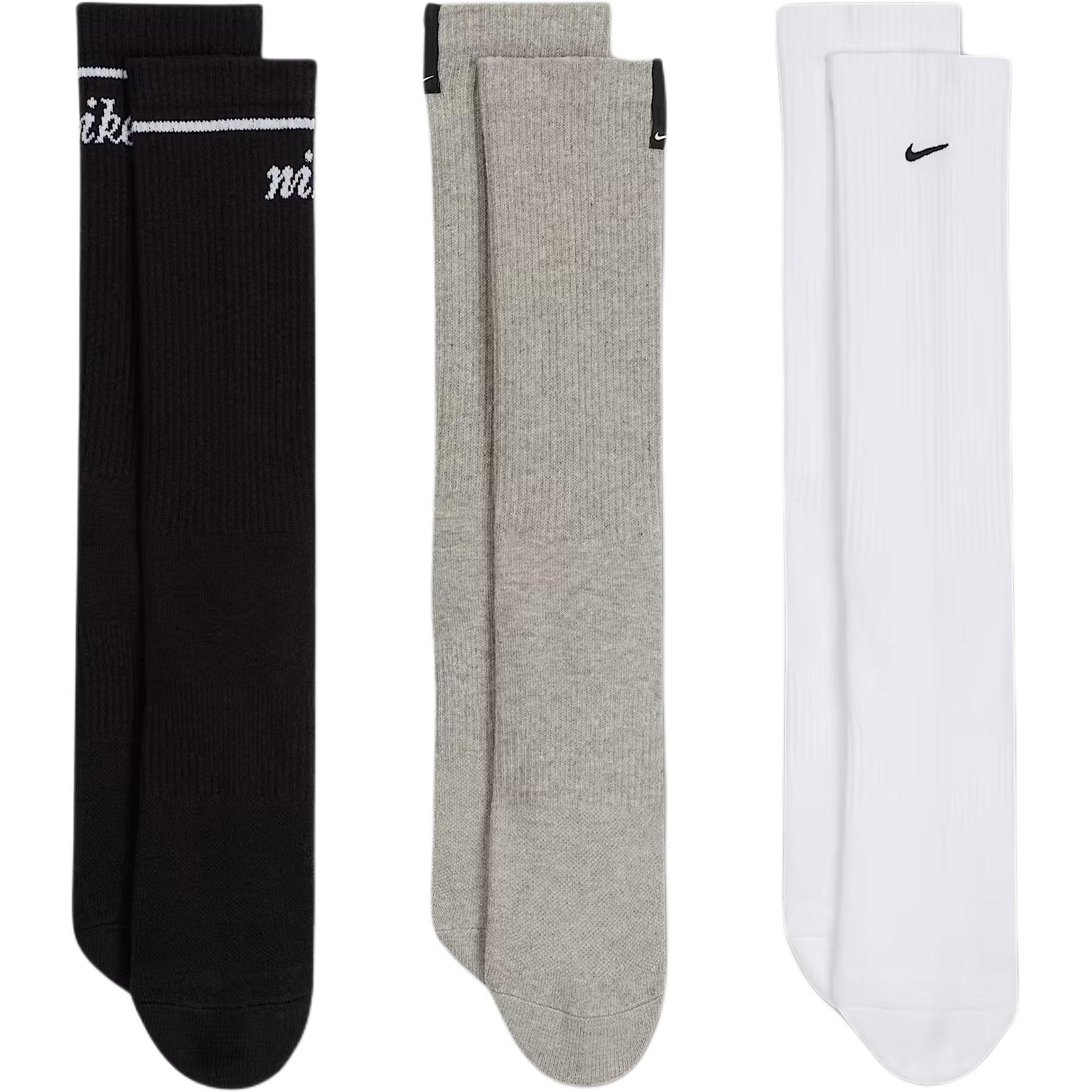 Nike Mid Calf Socks Unisex 3 Pack