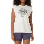 ASICS Tank Tops Women's White Crew Neck Other