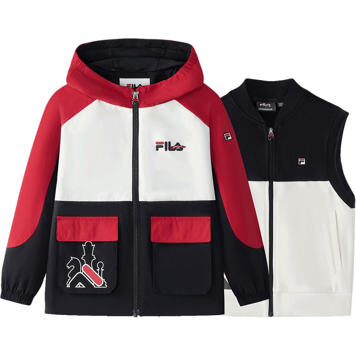 Мужская куртка Fila FILA KIDS (темно-синяя)