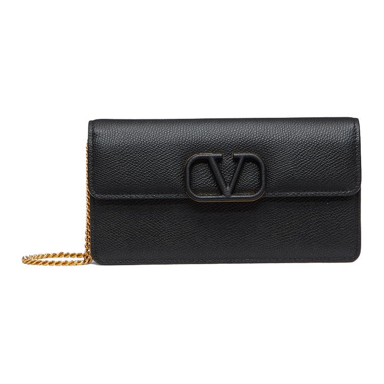 Женская сумка Valentino Vlogo Signature (черная)