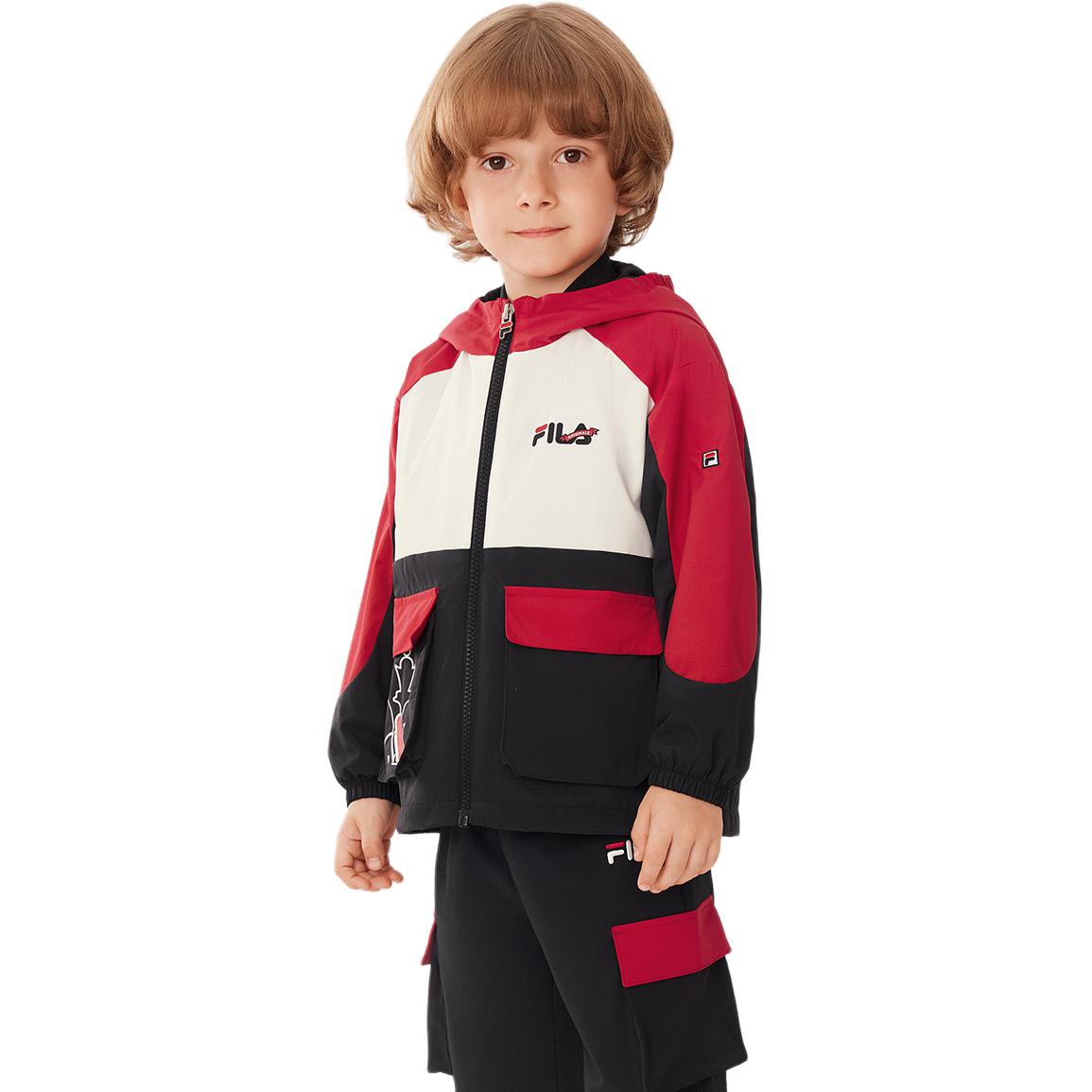 Мужская куртка Fila KIDS (темно-синяя) — фото 2