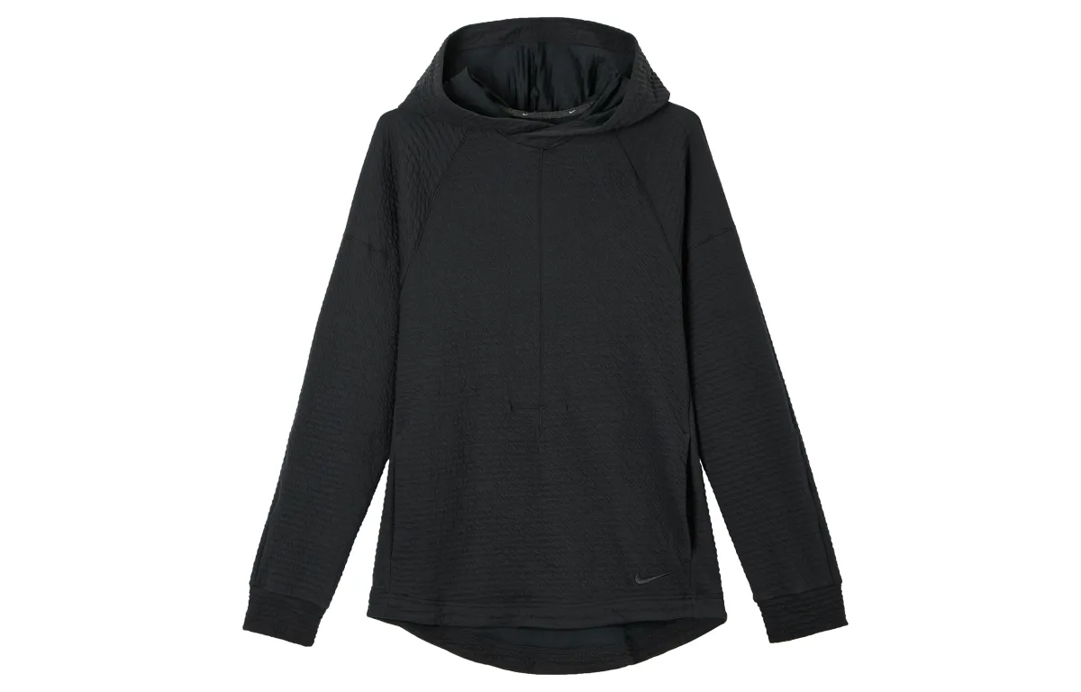 Nike Sweatshirts Men's Black Hooded Moderate Regular