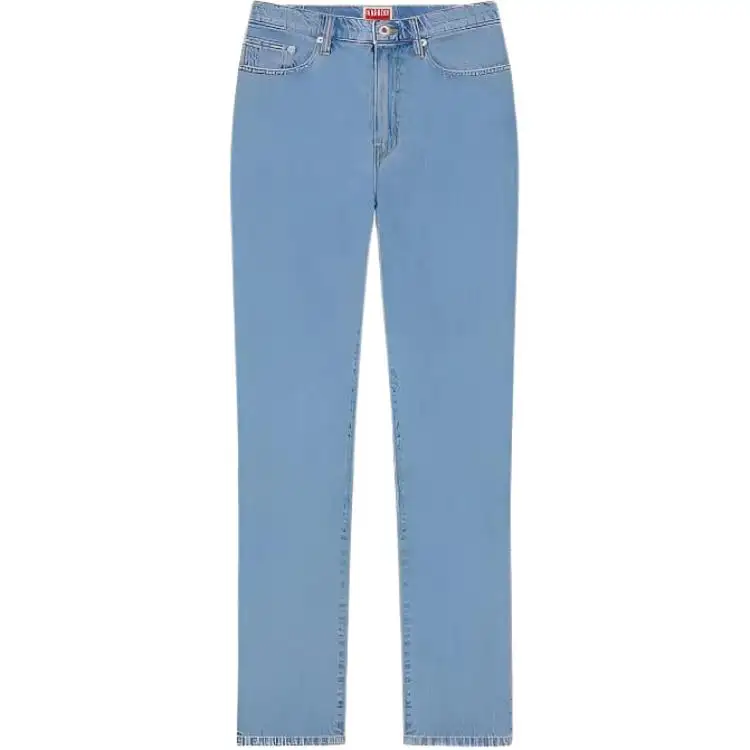 KENZO SS24 Jeans Women's Light Blue