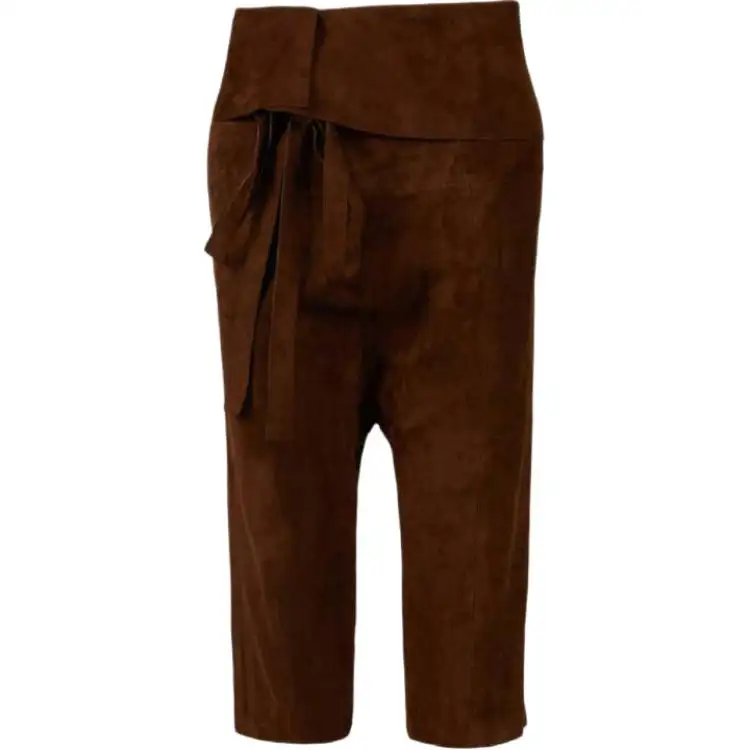 SAINT LAURENT Casual Pants Women's Brown
