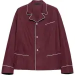 Prada piped-pocket cotton shirt