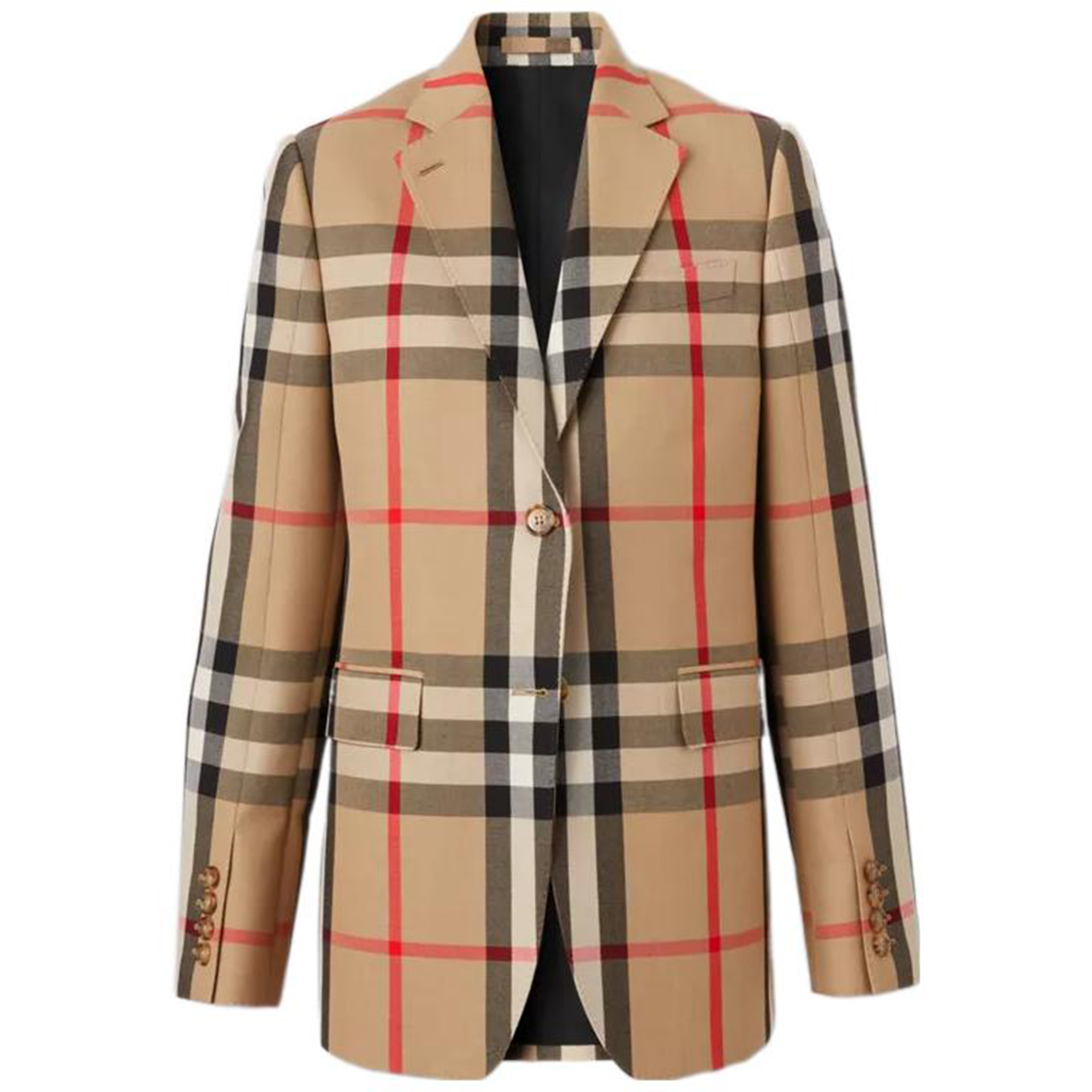 Женский пиджак Burberry FW22 (каки)