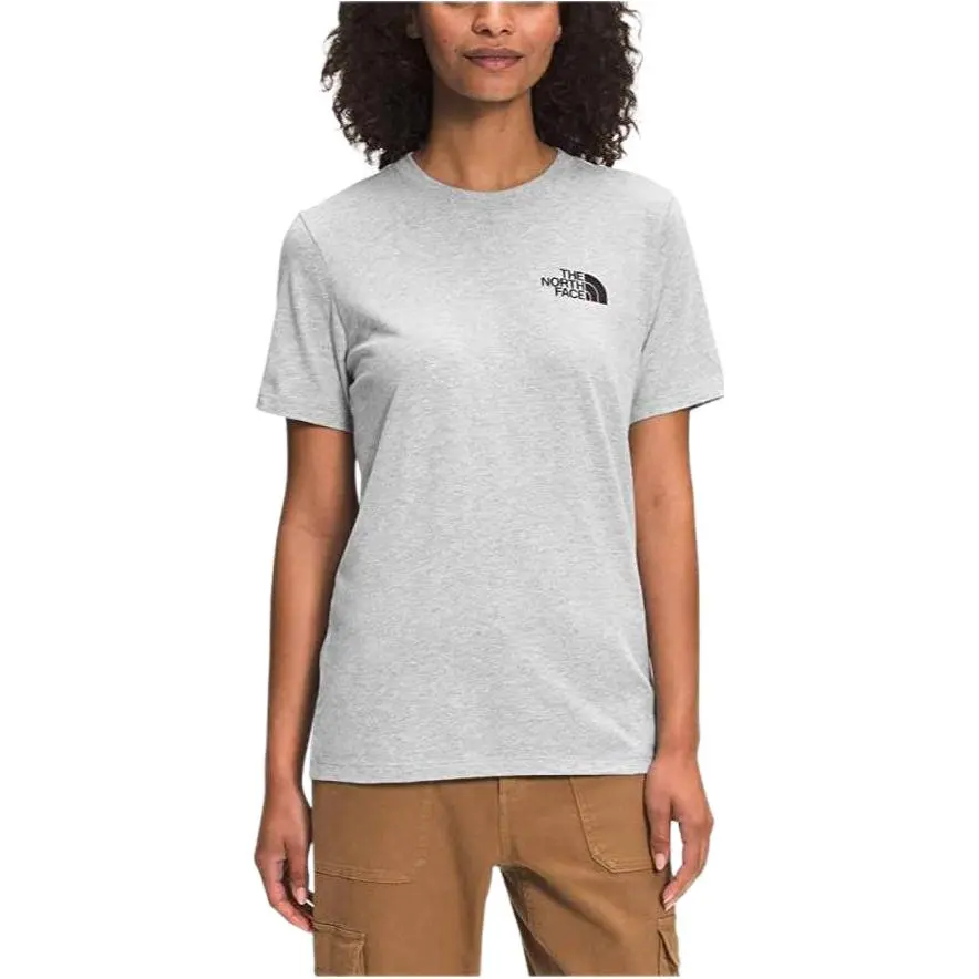 THE NORTH FACE Regular T Shirt Women's Light Gray Mixed Color