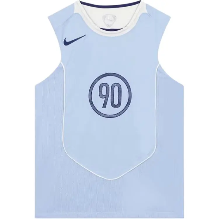 Nike Clothing Soccer Jerseys Men's Blue Moderate