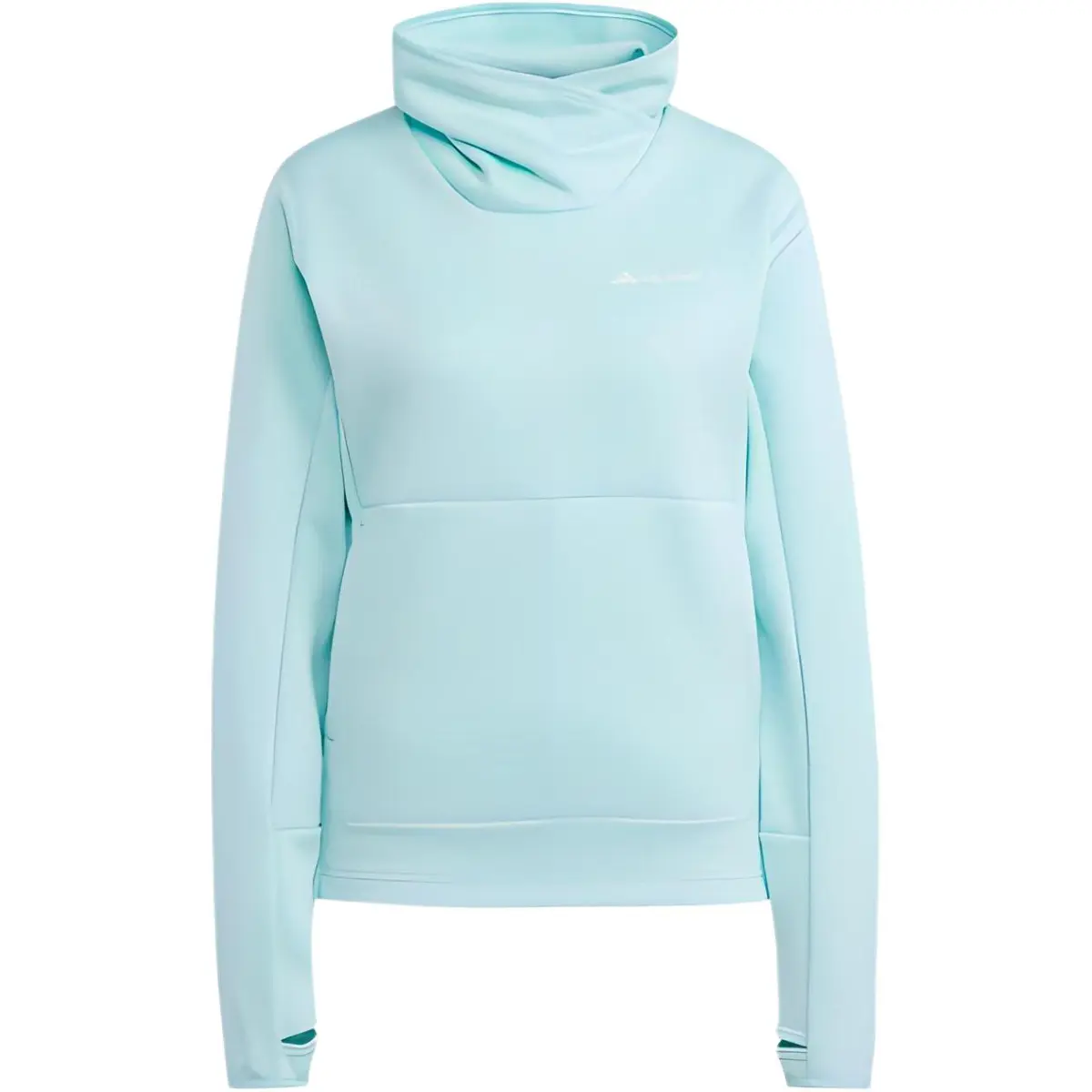 Adidas Terrex Sweatshirts Women's Light Green Moderate Straight Fit