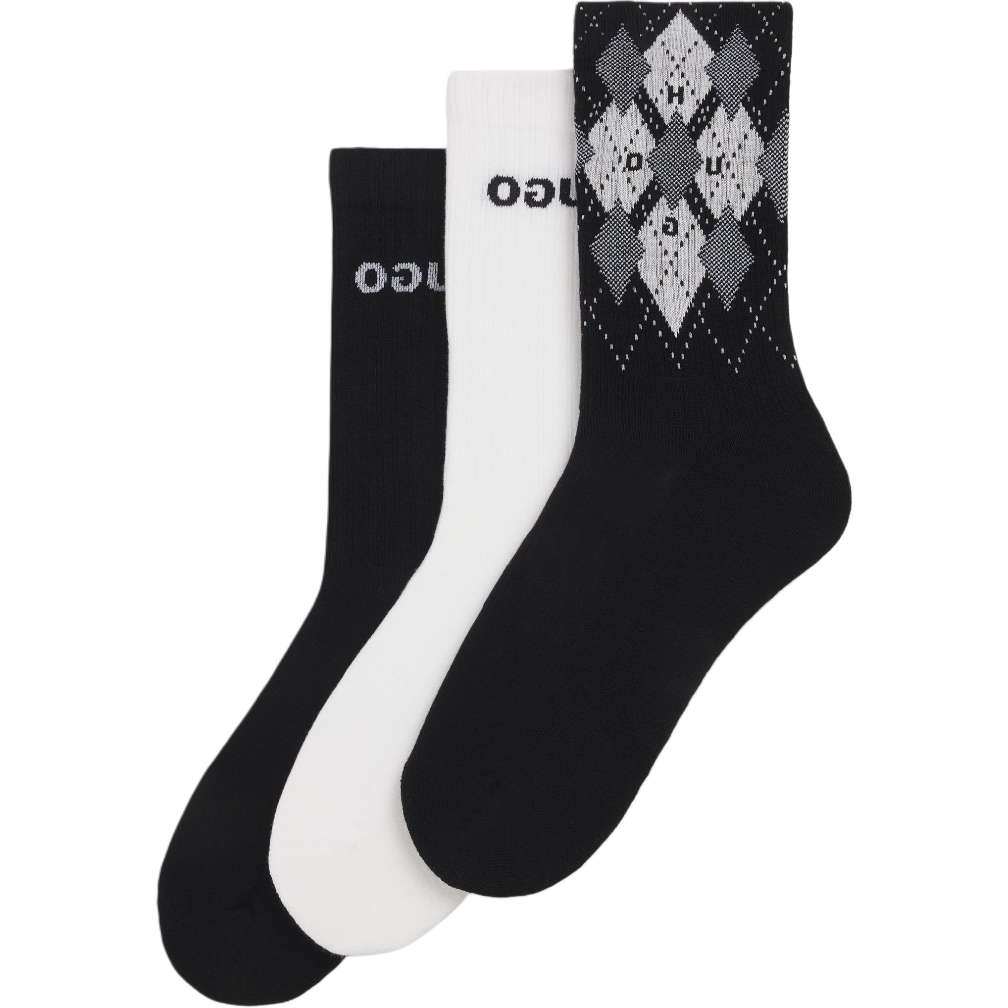 HUGO BOSS FW25 Crew Socks Men’s 3 Pack
