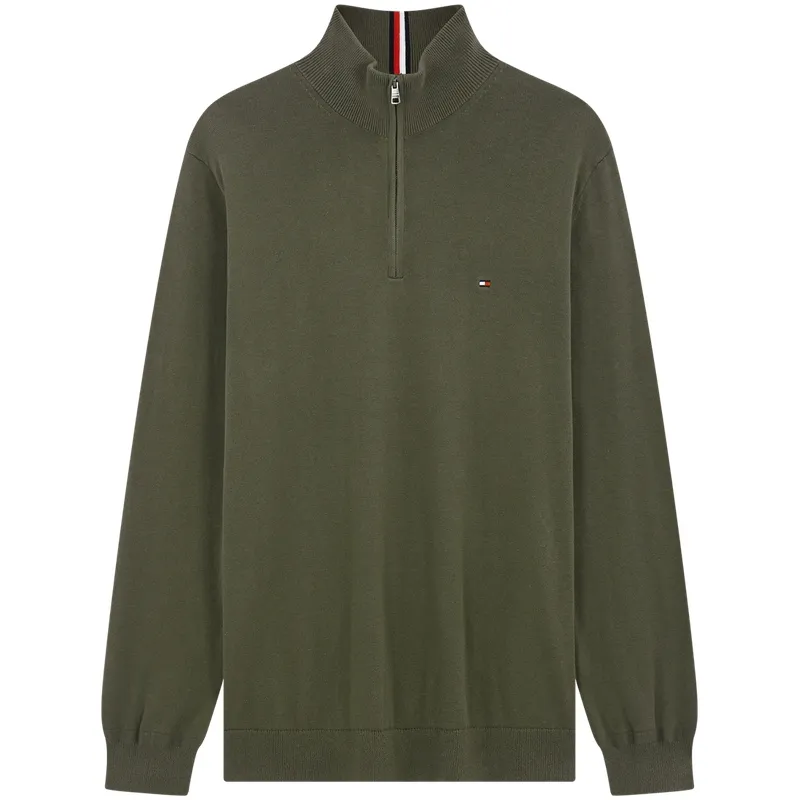 Tommy Hilfiger mock neck cotton sweater