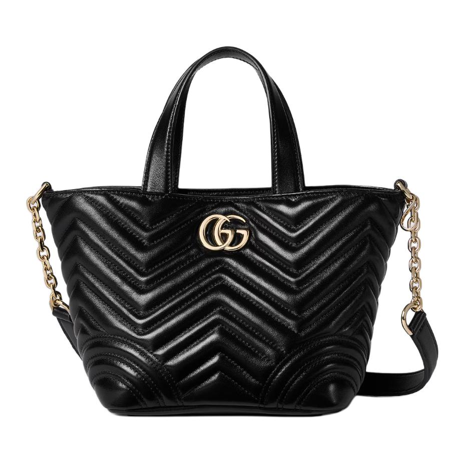 Женская сумка Gucci GG Marmont (черная)