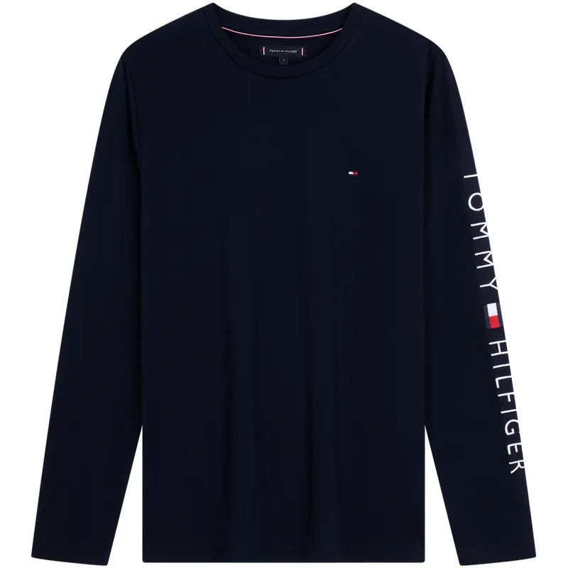 Tommy Hilfiger T-Shirts Men's Crew Neck Moderate