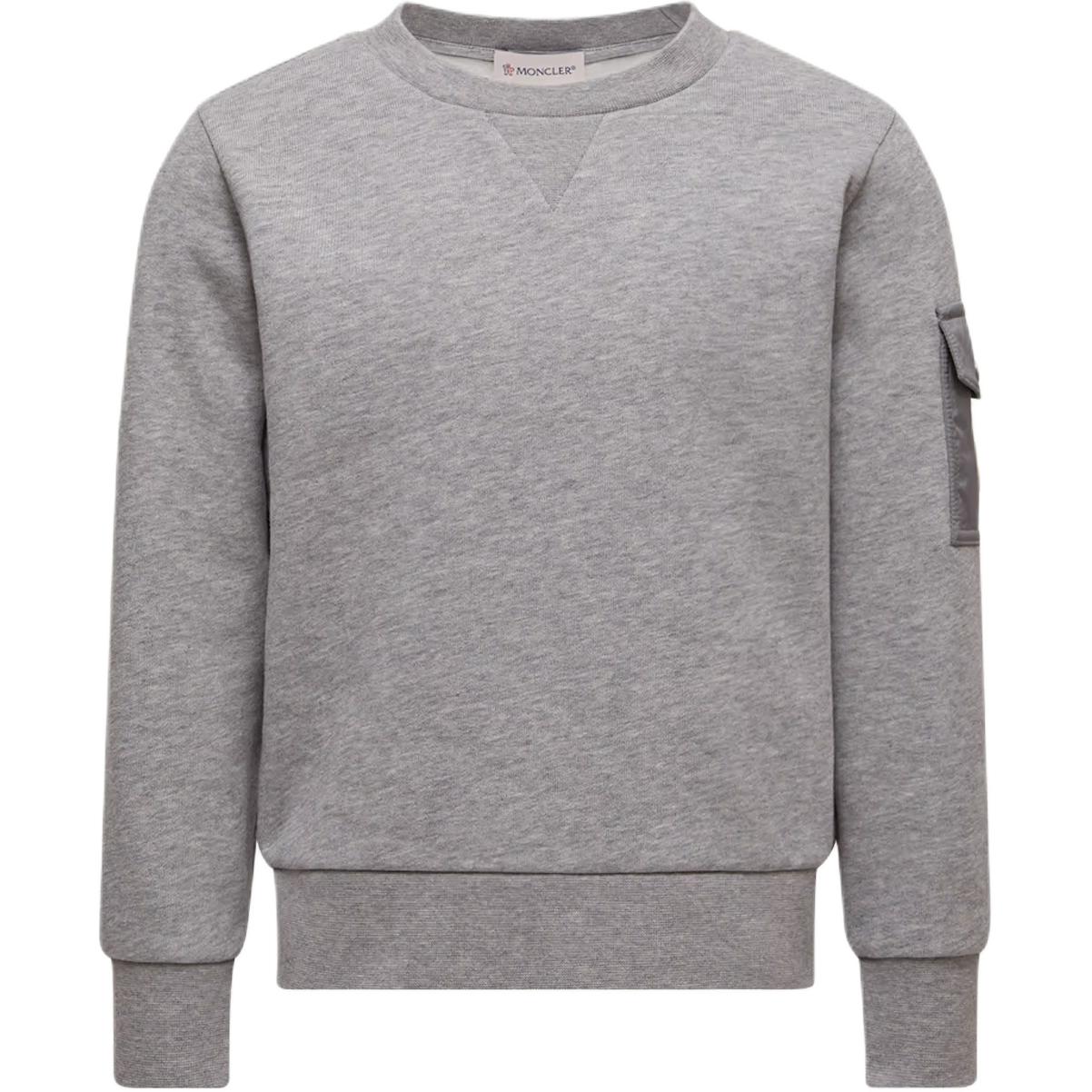 Мужской свитшот Moncler Sweat en coton (синий)