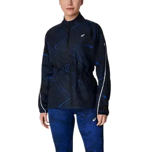ASICS ROAD Jackets Women's Black Turtleneck Moderate Other