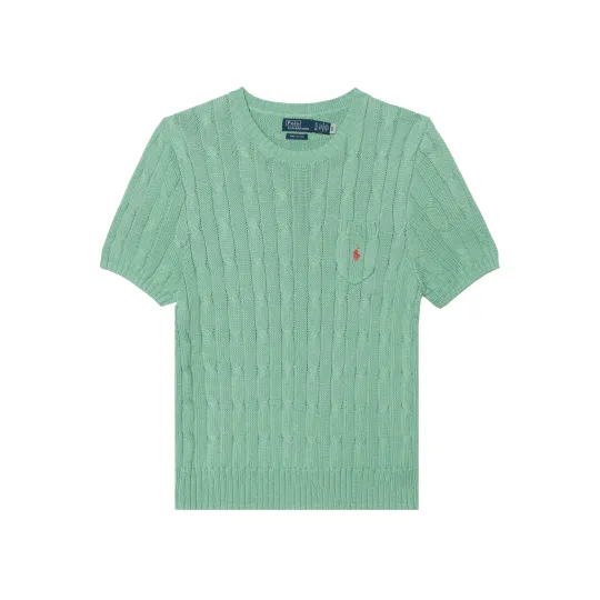 Polo Ralph Lauren Cable knit Short sleeve Top