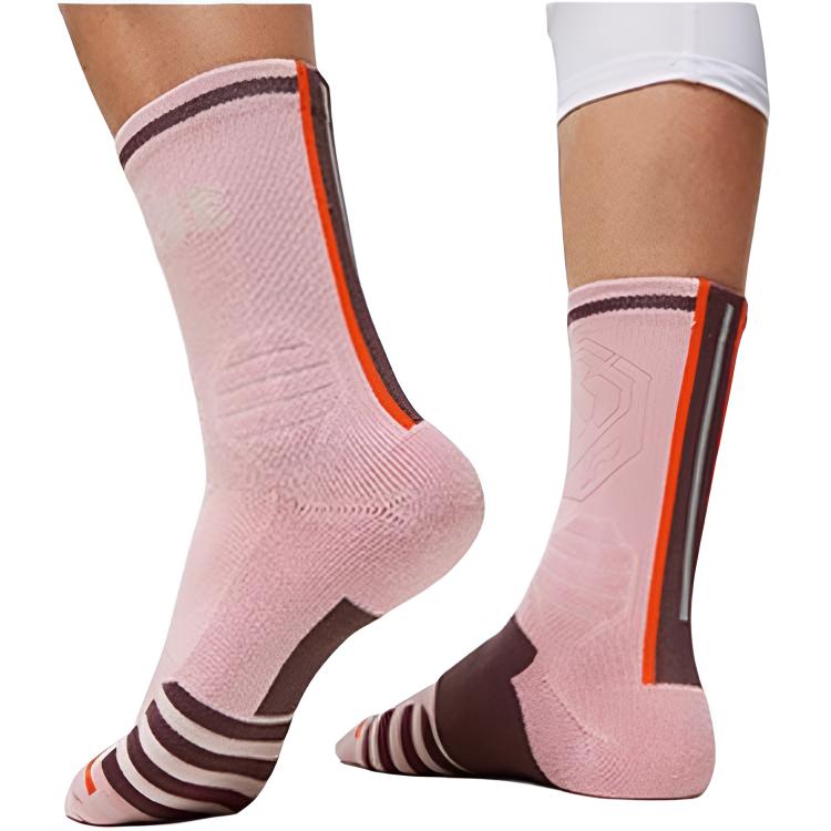 Li Ning Bad Seven City Collaboration Collection Knee High Socks Unisex 1 Pack Flower Branch Pink