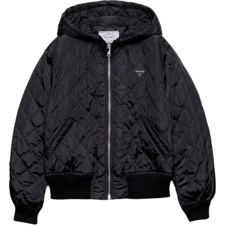 Женская куртка Prada (черная)