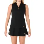 ASICS Sleeveless Sports Shirts Women's Black Other