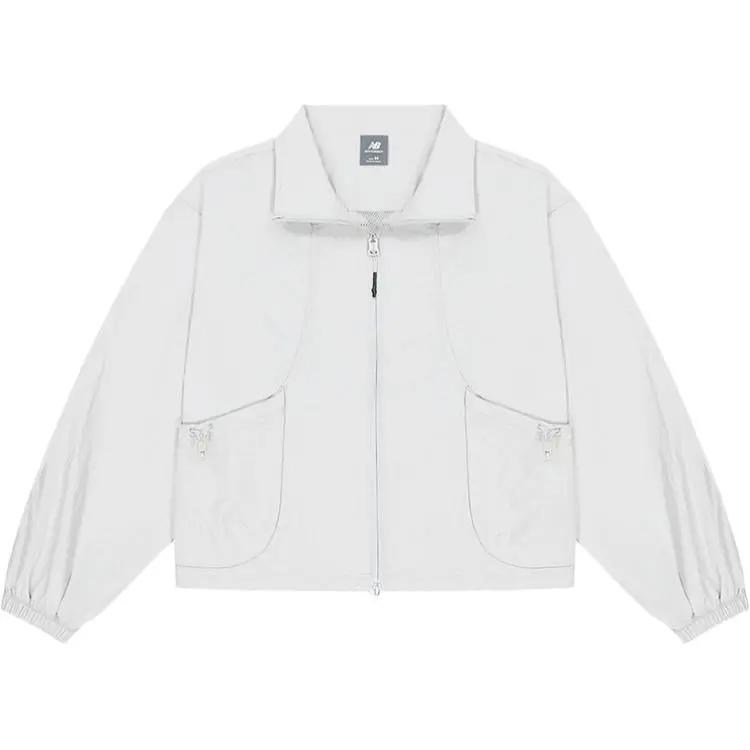 New Balance SS25 Jacket Women's Light Gray