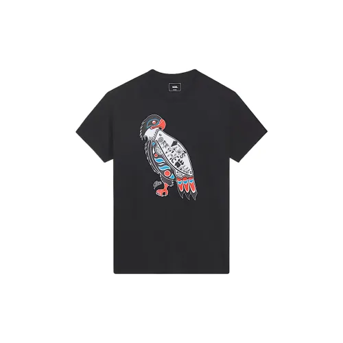 Vans T Shirts Men's Black Crew Neck Moderate Straight Fit