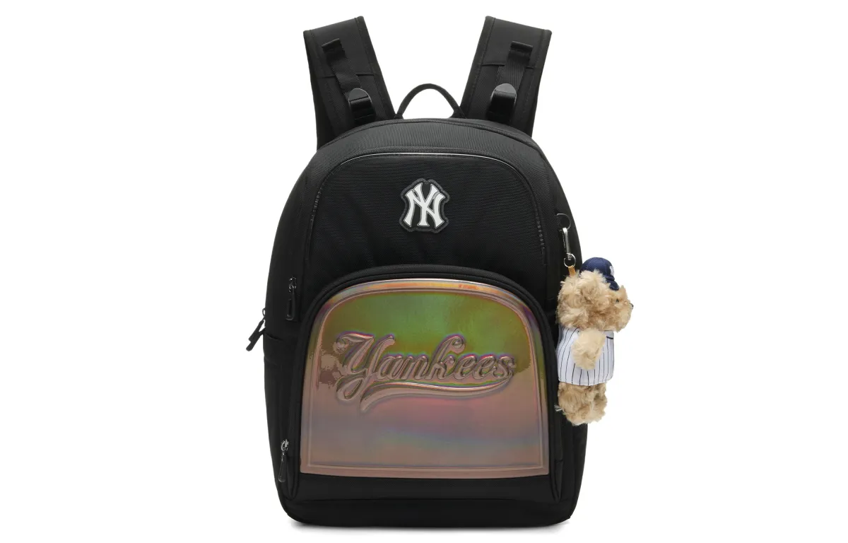 MLB New York Yankees Polyester Backpack Regular Unisex Black