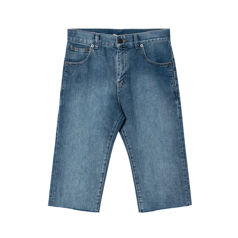 SAINT LAURENT Denim Bermuda Shorts