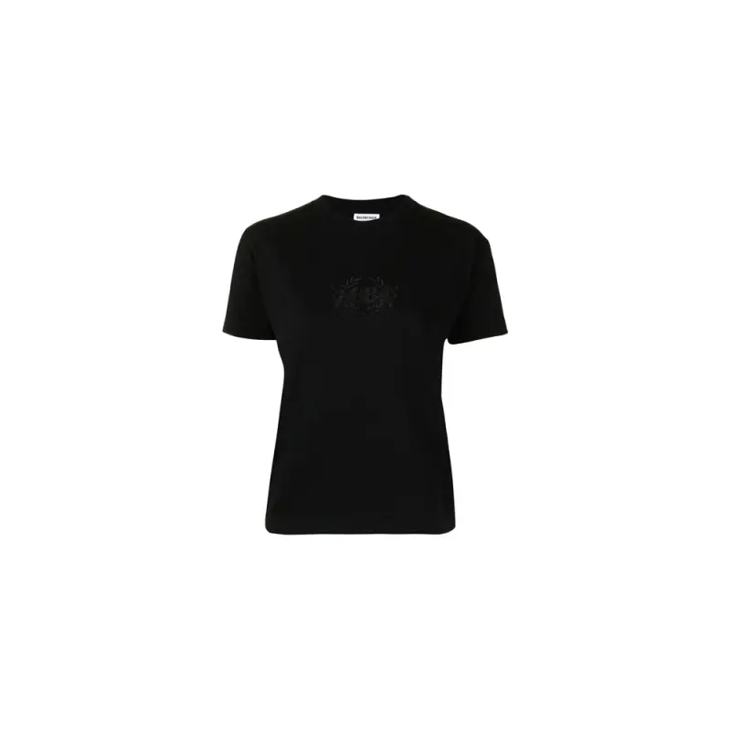 Balenciaga Regular T Shirt Women's Black