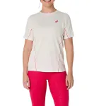 ASICS T Shirts Women's White Crew Neck