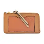 LOEWE Soft Grain Calfskin Card Holder Women's Toffee/Tan