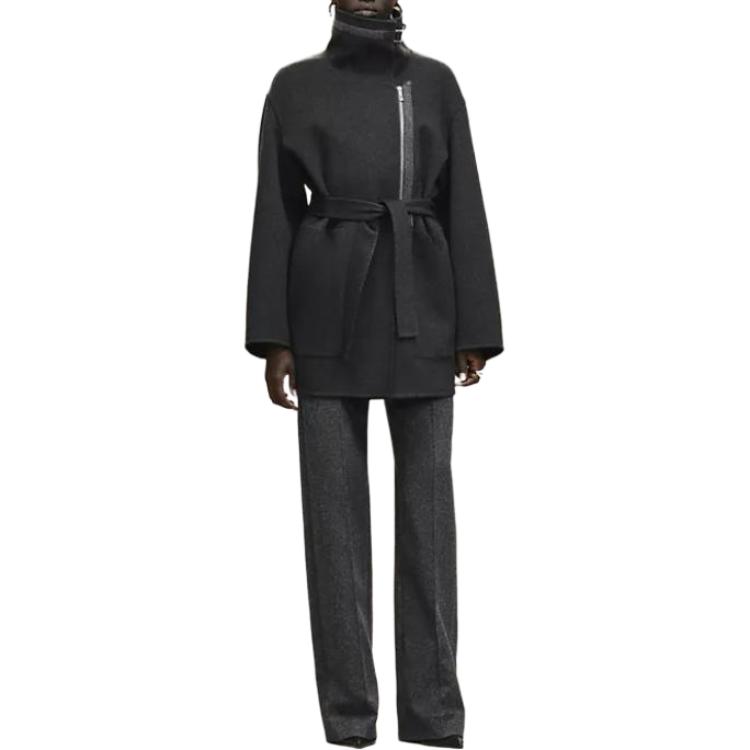 Женское пальто Hermes HERMES FW25 (серое)