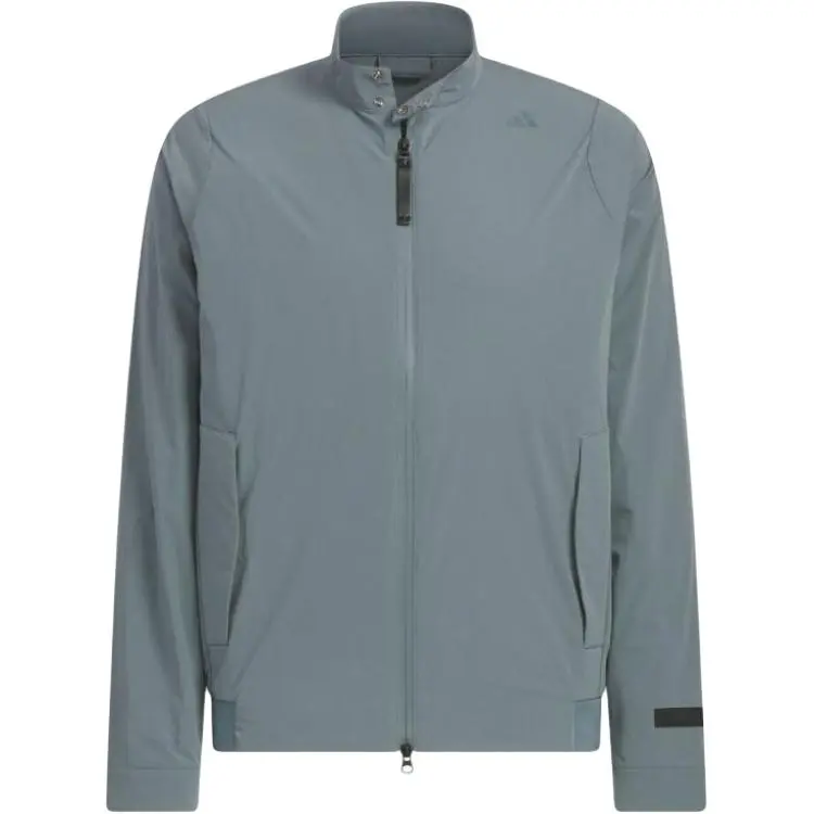Adidas Jackets Men's Gray Stand Collar Moderate