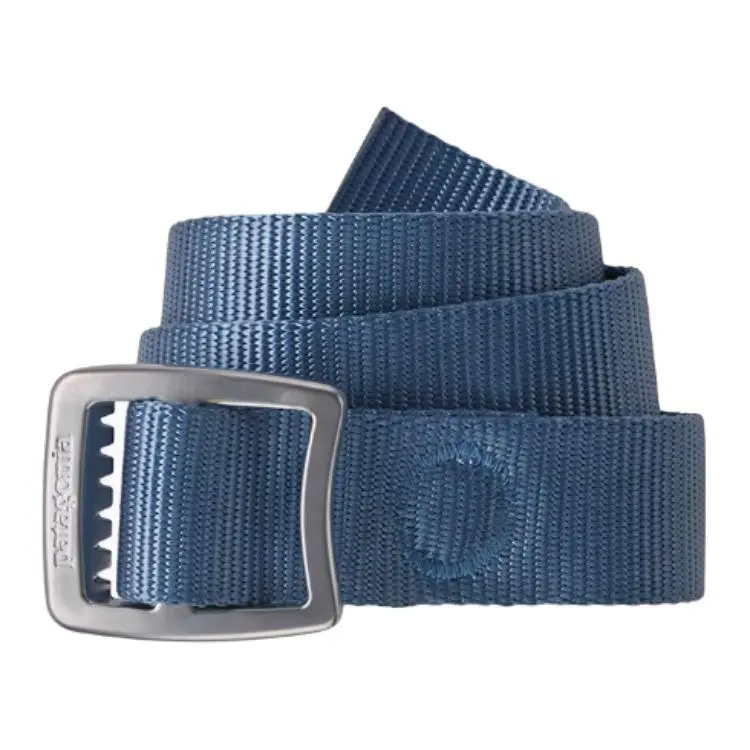 Patagonia Recycled Nylon Belts Unisex Blue Width 4CM