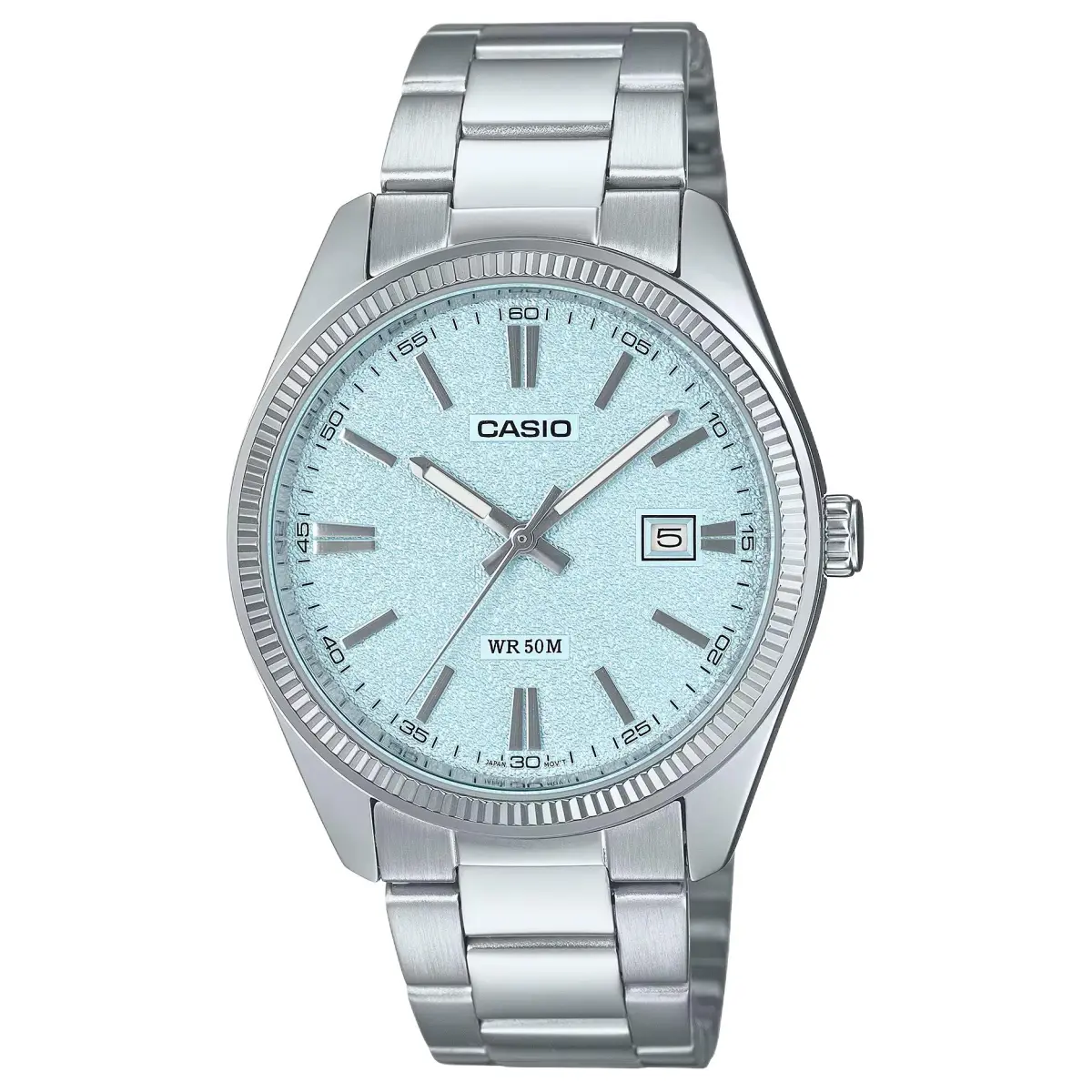 CASIO Waterproof Quartz Movement Stainless Steel Strap Watch Men's Watches