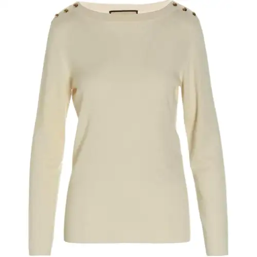 GUCCI Rib Stitched Top