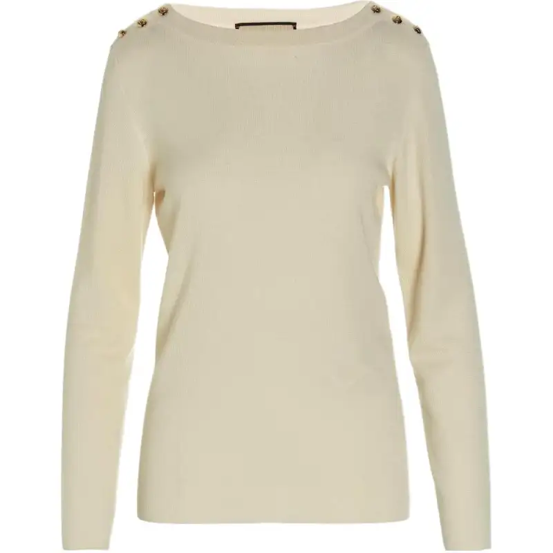 GUCCI Rib Stitched Top
