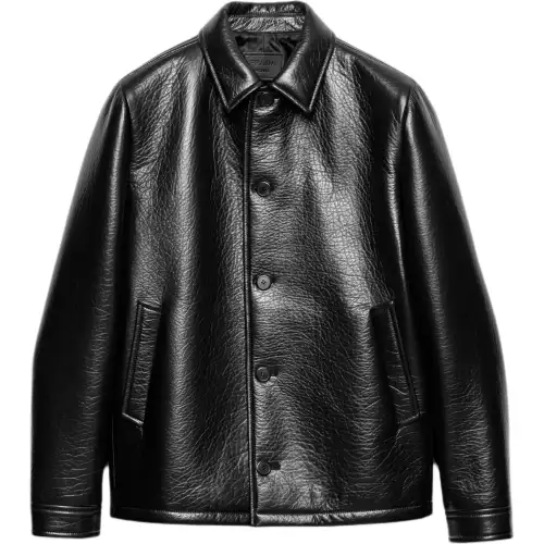 Prada leather jacket