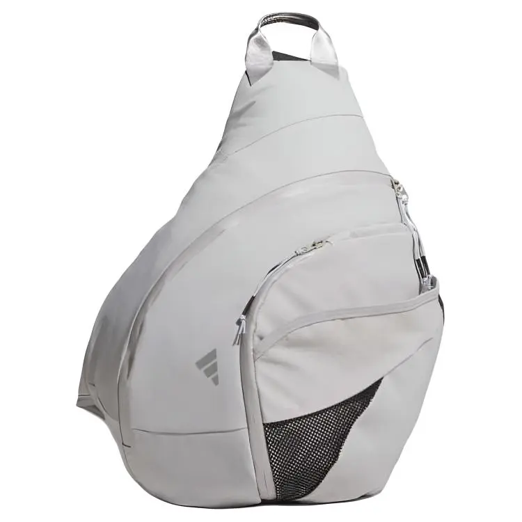 Adidas Fabric Sling Bags Regular Unisex Light Gray
