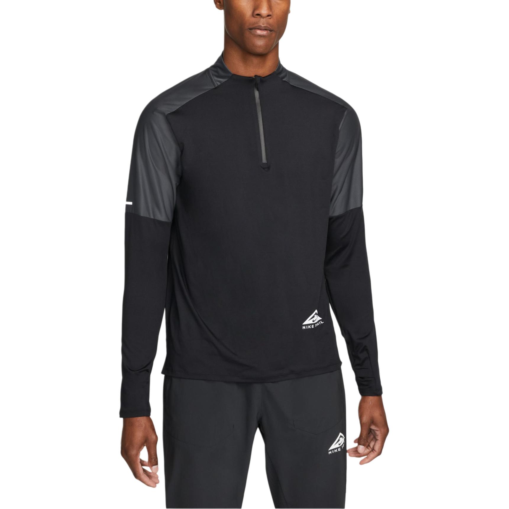 Nike Running T Shirts Men’s Black Moderate