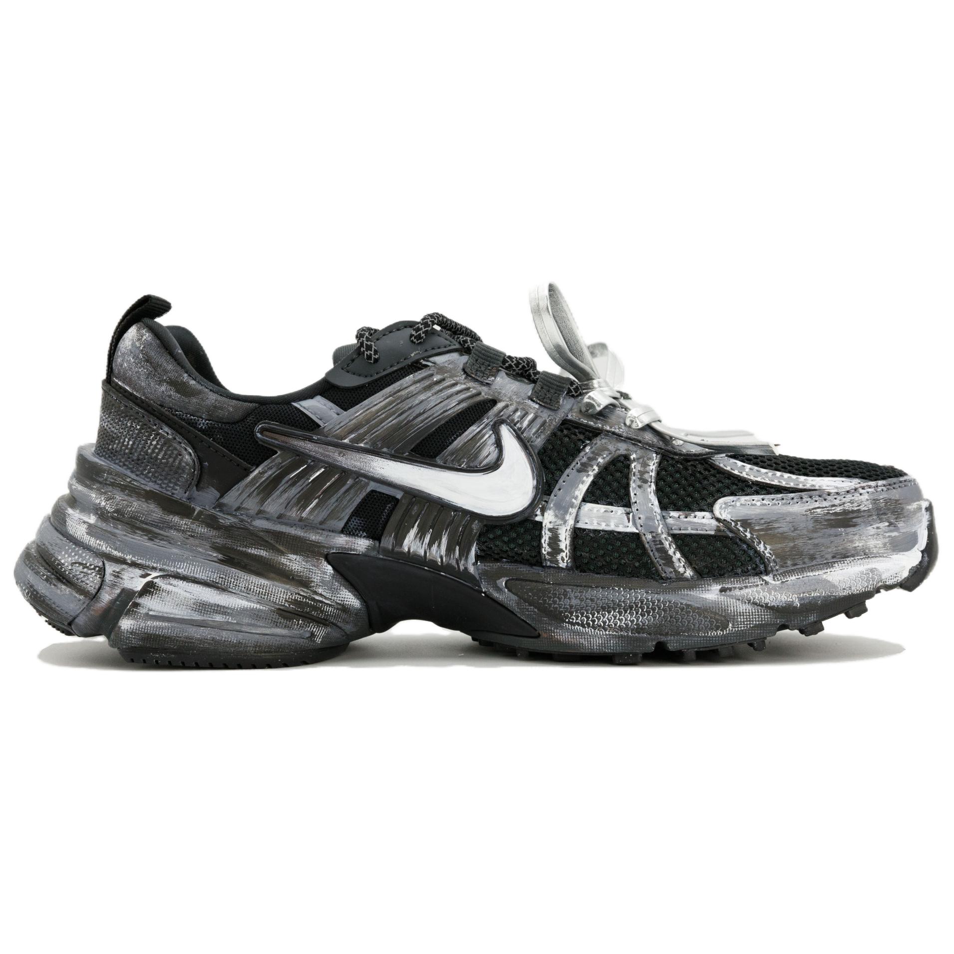 Nike V2K Run Abrasion Resistant Height Increasing Abrasion Resistant Low top Casual Training City Commuting