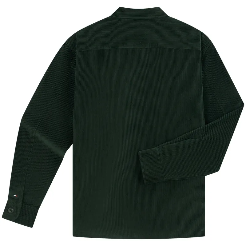 Tommy Hilfiger corduroy chest-pocket shirt