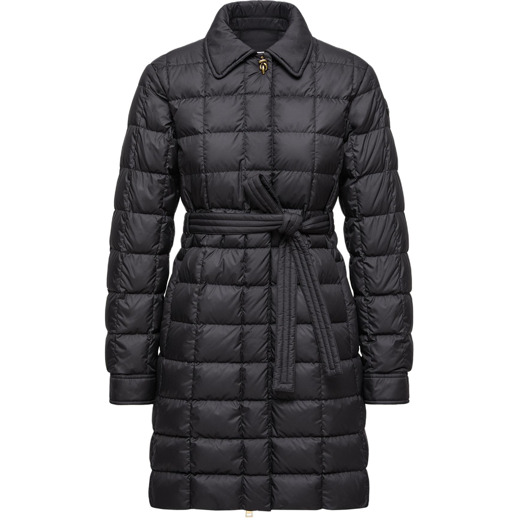 Женский пуховик Moncler Gresillon (черный)