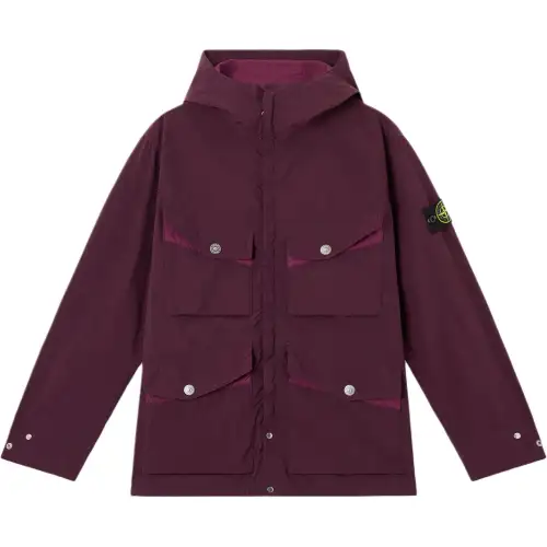 Stone Island hooded pocket jacket