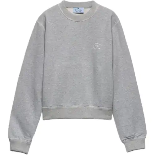 Prada logo-print sweater